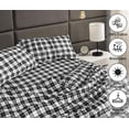 thumbnail image 5 of RUVANTI 100% Cotton Flannel Sheets Queen 4 Pcs Cabin Plaid, 5 of 6
