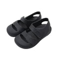 thumbnail image 2 of Asxite Toddler Sandals Closed Toe Hollow Soft Sole Grip Waterproof for Girls Shoes 3-8 Y, 2 of 5