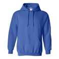thumbnail image 2 of Gildan Men's Long Sleeve Heavy Blend Front Pocket Pullover Hoodie Navy L, 2 of 2