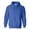 Indigo Blue, variant on Gildan Men's Long Sleeve Heavy Blend Front Pocket Pullover Hoodie Navy L