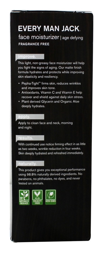 every man jack face moisturizer
