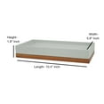 thumbnail image 5 of nu steel Concrete Vanity Tray for Watches, Earrings, Towels, and More (CON10H), 5 of 5