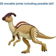 Jurassic World The Lost World Hammond Collection Parasaurolophus Dinosaur Action Figure, 12in Long with 20 Movable Joints, Gift and Collectible