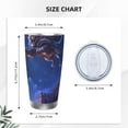 thumbnail image 4 of KLL Starry Sky Wall Flying Tiger Print 40oz Stainless Steel Insulated Car Cup with Spillproof Lid - Keep Your Drink Hot or Cold on the Go-Without Straw, 4 of 8