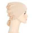 thumbnail image 5 of iHPH7 Cancer Headwear for Women Head Scarves for Women with Cancer Chemo Caps for Women Head Scarf for Cancer Patients Women Cancer Head Wraps for Women, Beige One Size, 5 of 6