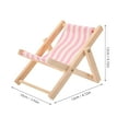 thumbnail image 2 of Soporte para teléfono móvil con forma de silla de playa, adorno de escritorio, 2 of 8