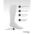 thumbnail image 3 of MeMoi Men's Durable & Soft Modal Rib Socks - Mens - Male (9-11, White), 3 of 10