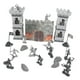 thumbnail image 3 of 21 piezas Castle Battle Model Set de fuerte Simular de asedio para entretener Mejorar la capacidad práctica Edades Niños Hugo figuras de caballos, 3 of 10