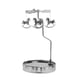 thumbnail image 1 of Portavelas de metal Fernando Carrusel Bandeja de almacenamiento Candelabro giratorio, 1 of 9