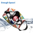thumbnail image 5 of XMXT Large Capacity Makeup Pouch Bag, Christmas Element Decoration Make Up Storage Bag Cosmetic Travel Toiletry Bags for Women Men, One Size, 5 of 9