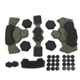 thumbnail image 1 of Helmet Padding Kit, Memory Foam Cushion, Universal Motorcycle Bike Protective Mat, Waterproof Cushions, OD Green, 1 of 4