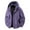 Purple, variant on Brondbend Waterproof Mens Jacket Men's Solid Color Waterproof Long Sleeved Full Zipper Hooded Workwear with Multiple Pockets Jacket Loose Fit Fall Winter Mountaineering Fashion,Army Green