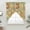 Yellow, variant on Gray Green Boho Floral Swag Valances for Windows, Kitchen Window Curtains Over Sink, Vintage Abstract Art Ethnic Flowers Window Treatment Curtains for Living Room/Bedroom 2 Panel Sets 36"x45"