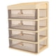 thumbnail image 4 of Organizador de escritorio con cajones Cajón de almacenamiento de escritorio Cajón de varios niveles Soporte de papelería, 4 of 6