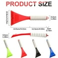 thumbnail image 3 of Ice Scraper for Car Windshield, Mini Snow Shovel, Lightweight Scratch Free Windshield Snow Scraper Ice Removal Tool with Foam Handle, Plastic Ice Shovel Scraper for Car Truck Windshield Home Window, 3 of 6