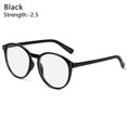 thumbnail image 1 of -1.0~-4.0 Myopia Glasses BLACK STRENGTH 2.50 black black black Strength 2.50-Strength 2.50, 1 of 5