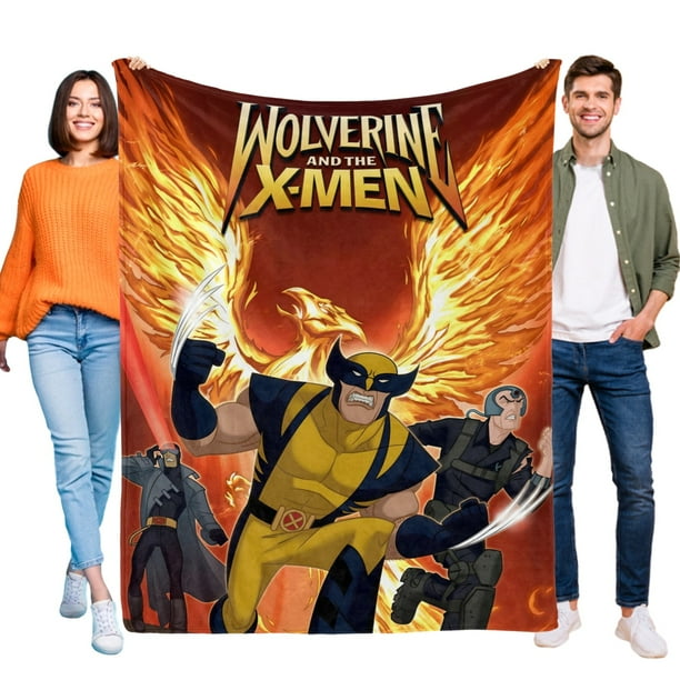 Wolverine anti-pilling, suave, ligera, esponjosa y acogedora de lujo para hogar y cocina – Perfecta para niños y adultos,150X120cm