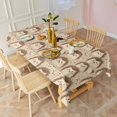 thumbnail image 3 of Cute Hedgehog Pattern Rectangle Tablecloth 60"x120",Waterproof Polyester Rectangle Table Cloth, Wipeable Spillproof Polyester Tablecloth for Dining, Camping, Indoor and Outdoor, 3 of 6