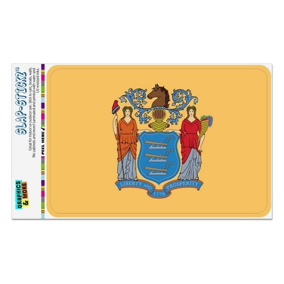 New Jersey State Flag Home Business Office Sign