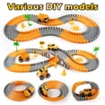 thumbnail image 3 of Pista de carreras de juguete INSFUN Construction con 4 coches, más de 220 unidades, 3 of 7