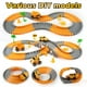thumbnail image 3 of Pista de carreras de juguete INSFUN Construction con 4 coches, más de 220 unidades, 3 of 7