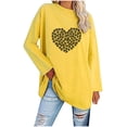 thumbnail image 2 of Ichuanyi liquidación mujer clásica impresión floral cuello de manga larga tops blusas camisa ICHUANYI WER202308241280, 2 of 5