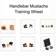 thumbnail image 4 of Roue d'entraînement pour moustache et barbe, modèle de coiffure pour homme, noir, 4 of 4