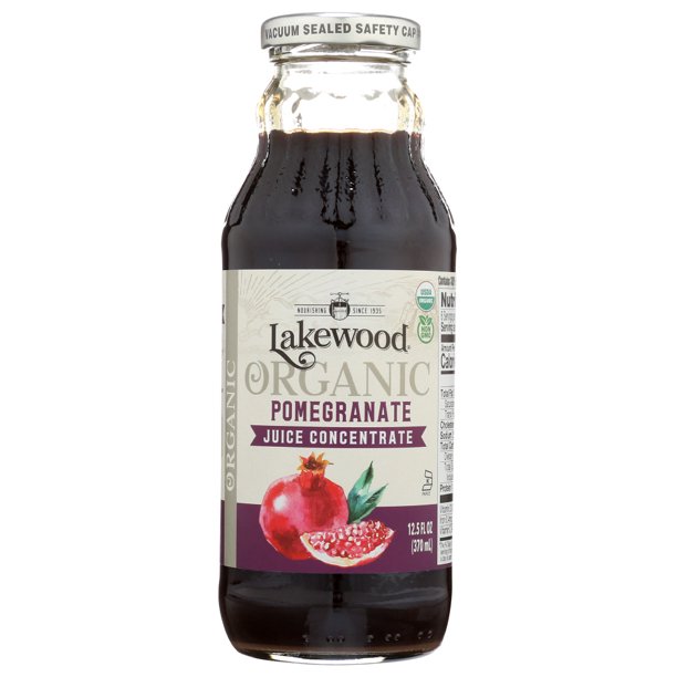 Lakewood Organic 100 Percent Fruit Juice Concentrate Pomegranate, 12.5