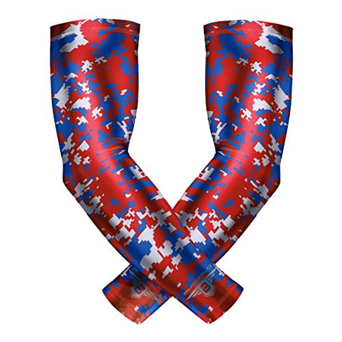 Bucwild Sports Compression Arm Sleeves 1 Pair 2 Sleeves Youth & Adult