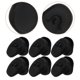 thumbnail image 1 of Raindrops 6Pares Protectores De Oreja Negras Reutilizables Para De Con Cómodo Y Lavable, 1 of 8