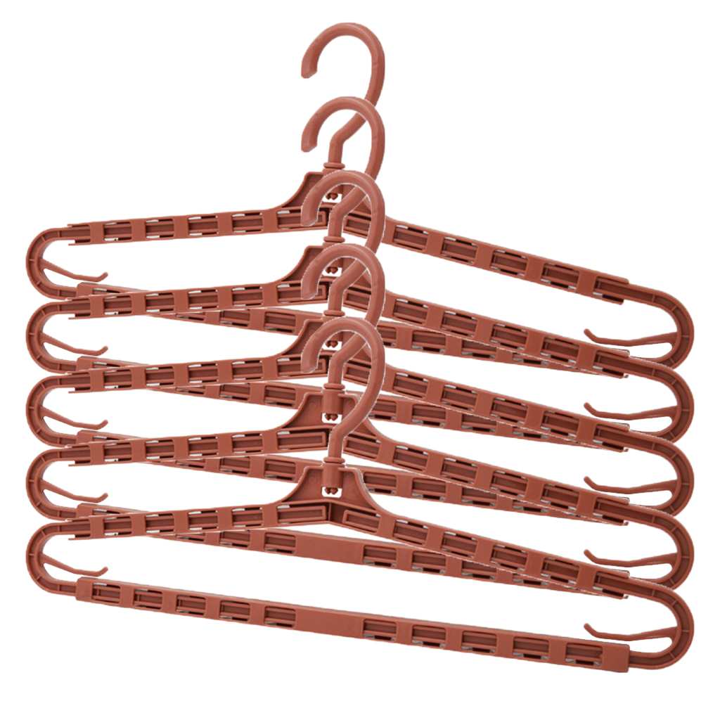 TINYSOME 5 Pieces Retractable Rotating Clothes Hanger NonSlip Non