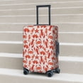 thumbnail image 6 of Fuzoiu Sea Creatures Print Suitcase Cover,Washable Luggage Covers for Suitcase,Elastic Luggage Protector Cover,Scratch Resistant Travel Suitcase Covers-X-Large, 6 of 7