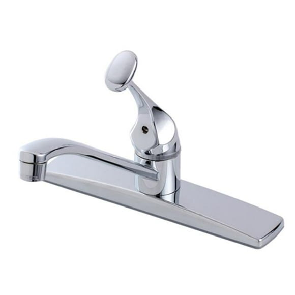 8 in. Centerset Kitchen Faucet&#44; Polished Chrome