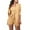 F238 Beige, variant on 2 Piece Sets For Women Solid Color Vest Long Sleeve V Neck Button Down Jacket With High Waist Shorts 3Pcs Fashionable Outfit Set Beige Size M