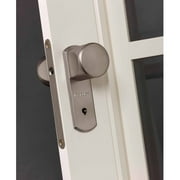Homestyle Capri PVC Accordion Folding Door Fits 36wide x 80high White with Clear PVC Inserts