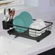 thumbnail image 1 of Estante para secar platos Wosthever organizador de utensilios de cocina Metal Negro, 1 of 6
