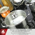 thumbnail image 4 of Magefesa Dux 7-Piece Stainless Steel Cookware Set, Satin Finish, 4 of 5
