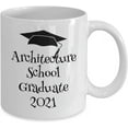 thumbnail image 2 of Architecture Graduation Mug, Coffee Cup, Architect Graduate, 2021 Architect Graduates, 2 of 2
