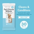 thumbnail image 4 of Toallitas de guantes Petkin para perros y gatos, 30 toallitas, 4 of 6