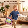 thumbnail image 3 of TABWEE Kids Tablet 7 inch, 6GB RAM + 32GB ROM, HD IPS Display, WiFi Bluetooth, Dual Cameras, Parental Control, Educational Android Tablet, Ideal Gift for Boys Girls, Shock‑Proof Silicone Case, Pink, 3 of 11