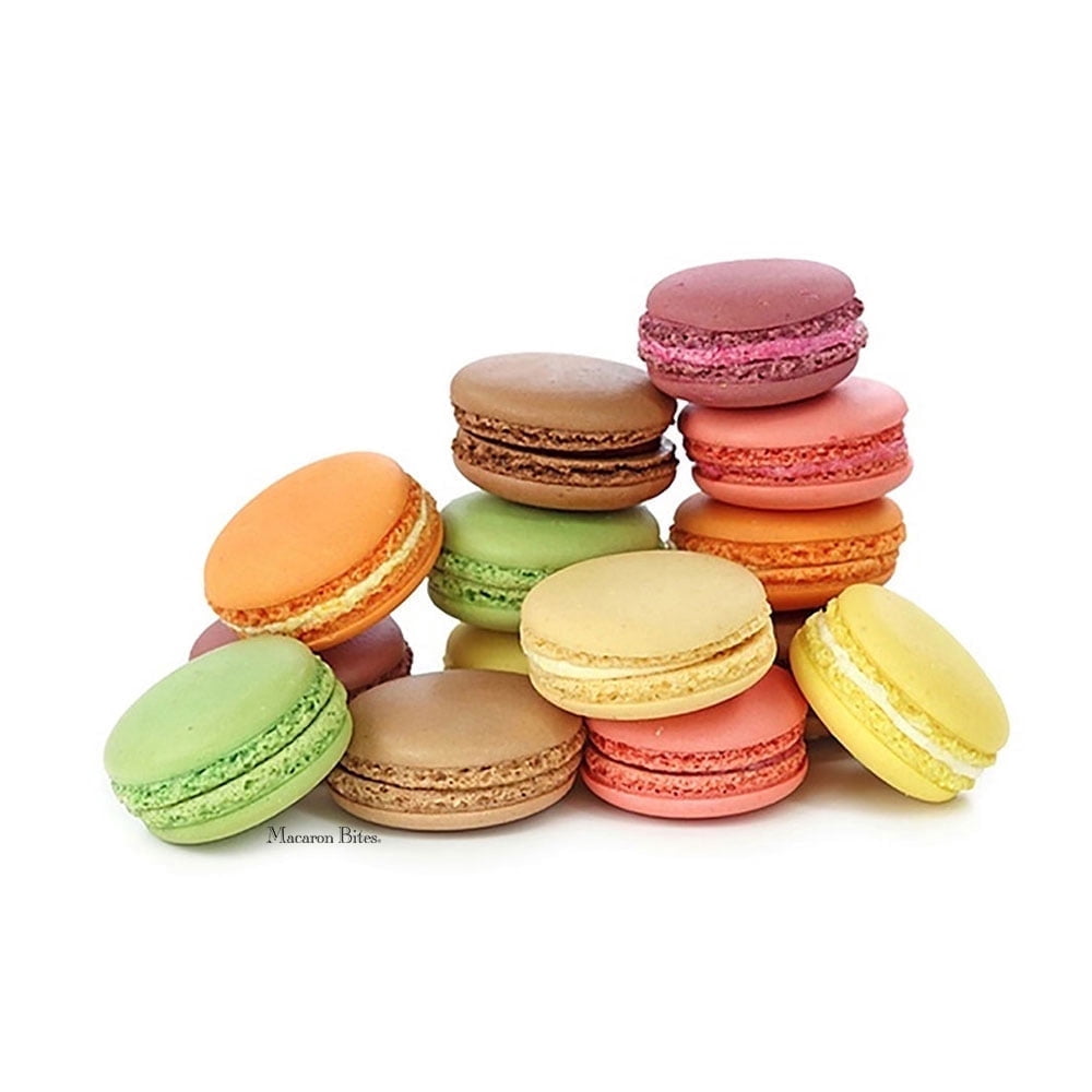 Macaron Bites Assorted French Macaron Cookies, 24 Count