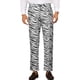 thumbnail image 1 of Pantalones impresos INSPIRE CHIC para hombre, pantalones rectos con estampado de leopardo, 34, negro y blanco, 1 of 5