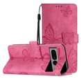 thumbnail image 1 of Compatible with Google Pixel 7 Pro Embossed Butterfly Case with Wallet and Kickstand Cover, 1 of 5