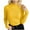 A-Yellow106, variant on Bibifish Womens Sweaters Soft Ribbed Pullover Turtleneck Pullover Tops Elegant Plain Knitted Slim Fit Long Sleeve Autumn Winter Basic Sweaters