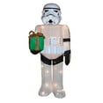 thumbnail image 2 of Kurt Adler 28" Star Wars Stormtrooper Light-Up Tinsel Lawn Décor, 2 of 2