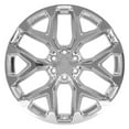 thumbnail image 2 of OE Wheels CV98B 24 Inch Rim Fits Silverado 1500 Snowflake Style 6x139.7 24x10 Chrome - Hollander 5668 (1), 2 of 5