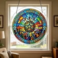thumbnail image 4 of Acrylic Puzzle Pendant Sunshade Window Hanging Plates, 4 of 5