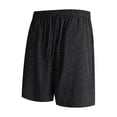 thumbnail image 6 of cfhntfmh Men's Workout Sweat Shorts Knee Length Lounge Shorts with Pockets Loose-Fit Wide Leg Shorts for Running Basketball, 6 of 6