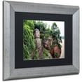 thumbnail image 2 of Trademark Fine Art "Giant Buddha" Canvas Art by Philippe Hugonnard, Black Matte, Silver Frame, 2 of 4