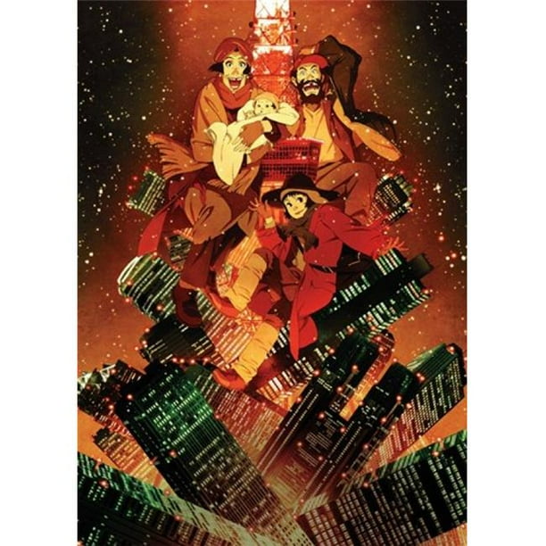 Posterazzi Mov431200 Tokyo Godfathers Movie Poster 11 X 17 In Posterazzi Mov431200 Tokyo Godfathers Movie Poster 11 X 17 In